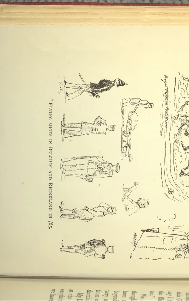 An illustration from An autobiography, 1922, leaf 35