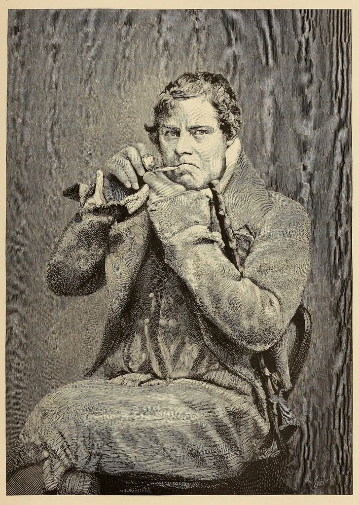 An illustration from The autobiography of Joseph Jefferson, 1890, leaf 559