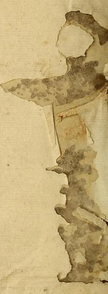 An illustration from Auto de la division del obispado de Truxillo separado del arzobispado de los reyes, y del obispado de Quito. Por nuestro sanctissimo padre Paulo Pappa Quinto. A instancia de la magestad catholica del Rey don Philippe III. nuestro señor., 1616, leaf 2