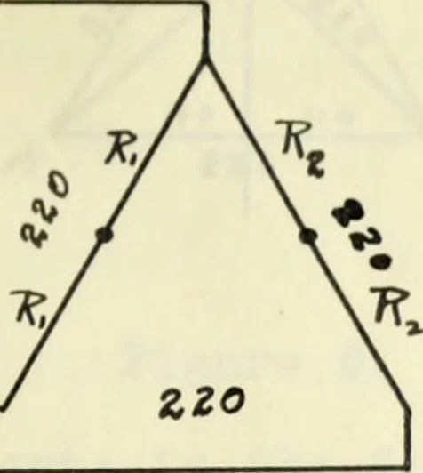 An illustration from Automatic control for a high tension arc furnace, 1917, leaf 28