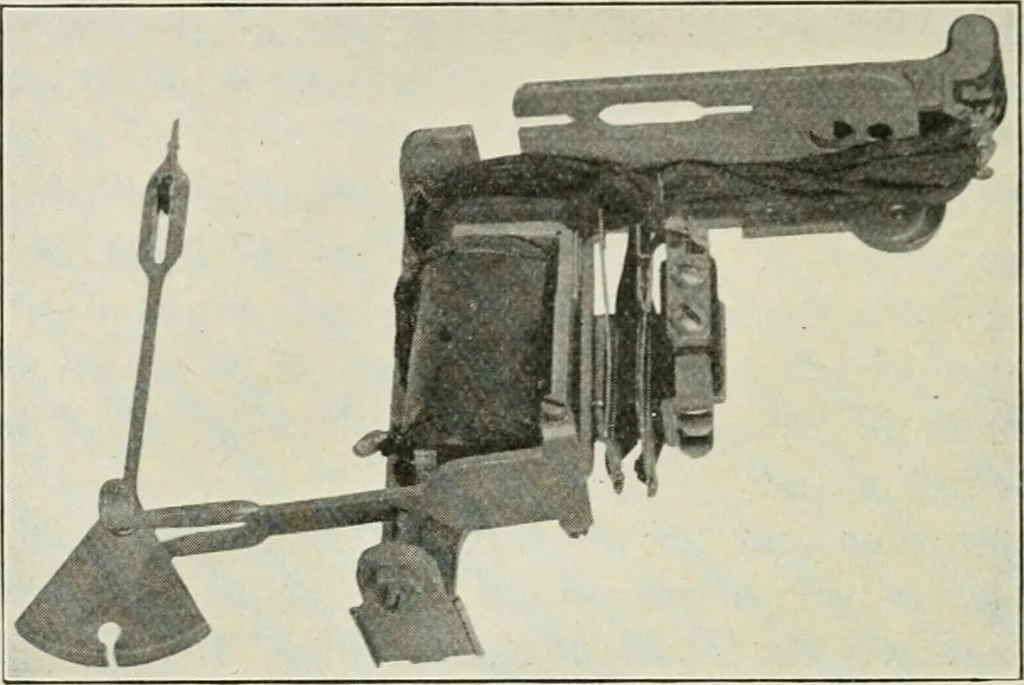 An illustration from Automatic telephony; a comprehensive treatise on automatic and semi-automatic systems, 1921, leaf 101