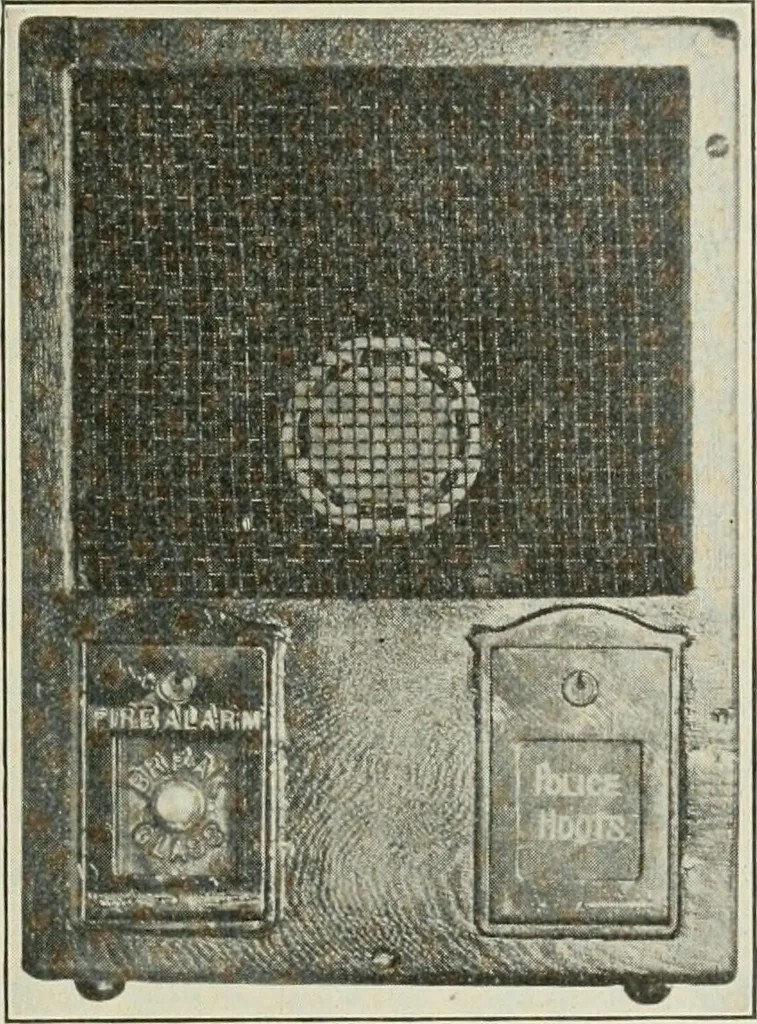 An illustration from Automatic telephony; a comprehensive treatise on automatic and semi-automatic systems, 1921, leaf 190