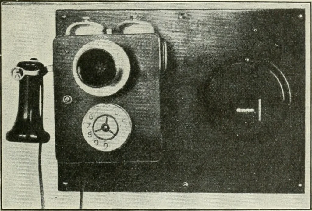 An illustration from Automatic telephony; a comprehensive treatise on automatic and semi-automatic systems, 1921, leaf 218