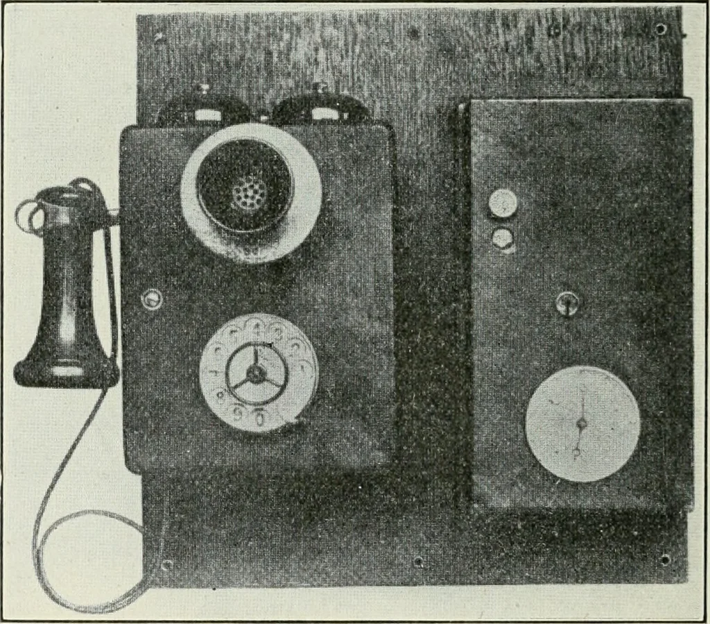 An illustration from Automatic telephony; a comprehensive treatise on automatic and semi-automatic systems, 1921, leaf 219