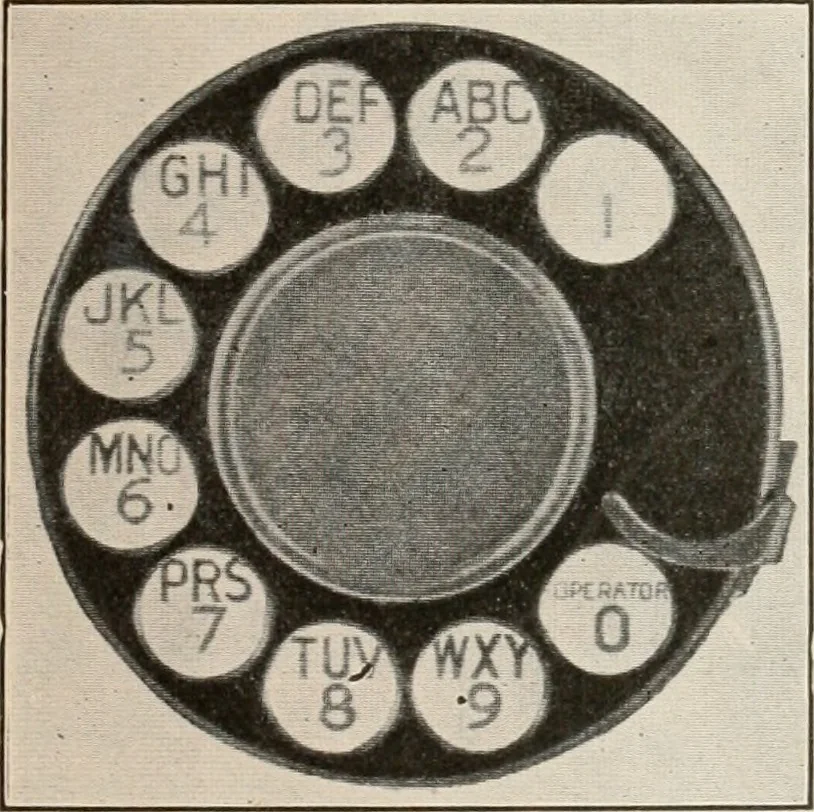 An illustration from Automatic telephony; a comprehensive treatise on automatic and semi-automatic systems, 1921, leaf 260