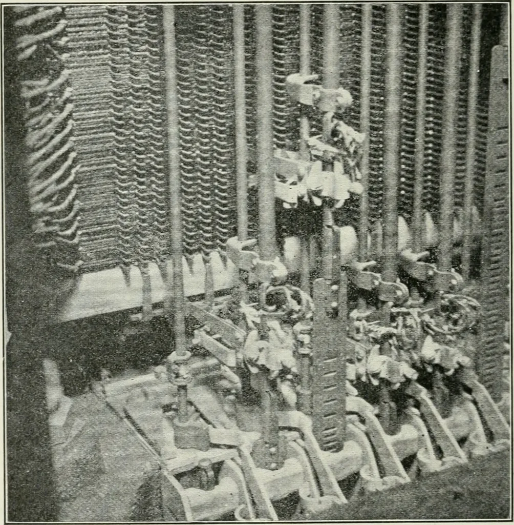 An illustration from Automatic telephony; a comprehensive treatise on automatic and semi-automatic systems, 1921, leaf 269