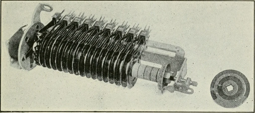 An illustration from Automatic telephony; a comprehensive treatise on automatic and semi-automatic systems, 1921, leaf 272