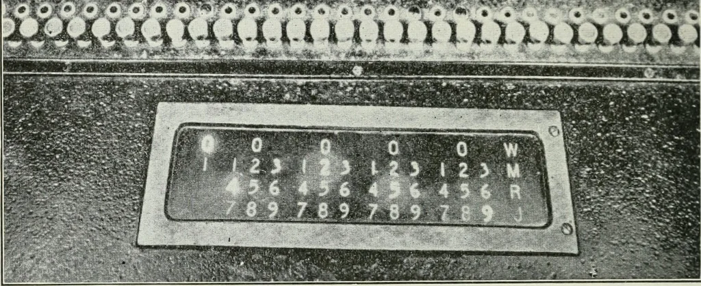 An illustration from Automatic telephony; a comprehensive treatise on automatic and semi-automatic systems, 1921, leaf 273