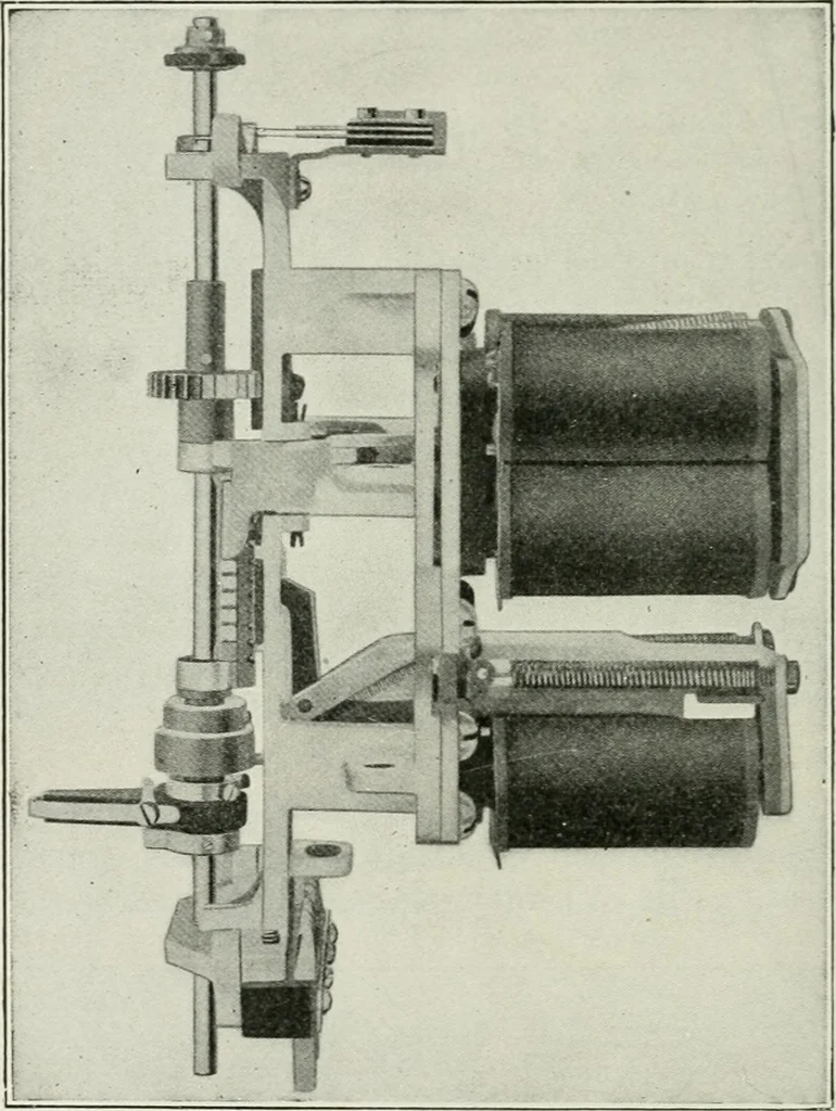An illustration from Automatic telephony; a comprehensive treatise on automatic and semi-automatic systems, 1921, leaf 297