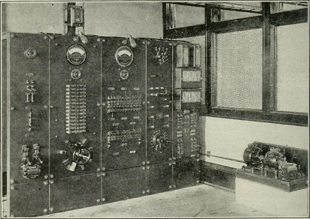 An illustration from Automatic telephony; a comprehensive treatise on automatic and semi-automatic systems, 1921, leaf 371