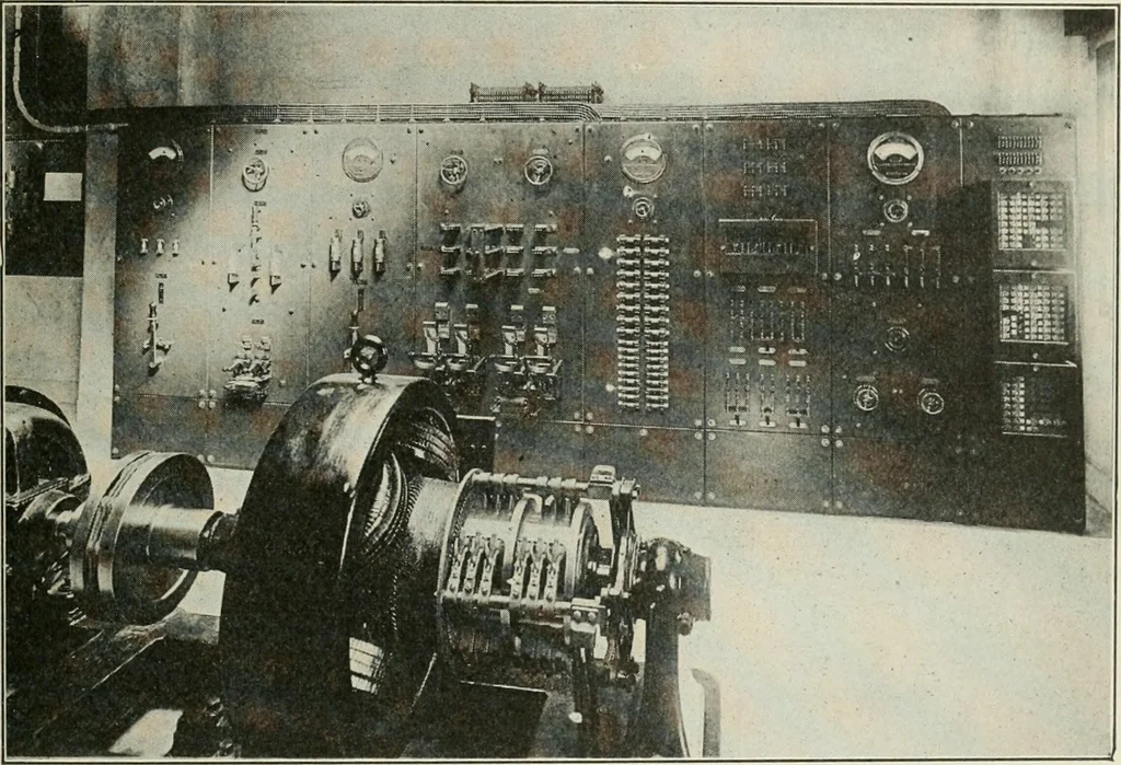 An illustration from Automatic telephony; a comprehensive treatise on automatic and semi-automatic systems, 1921, leaf 372