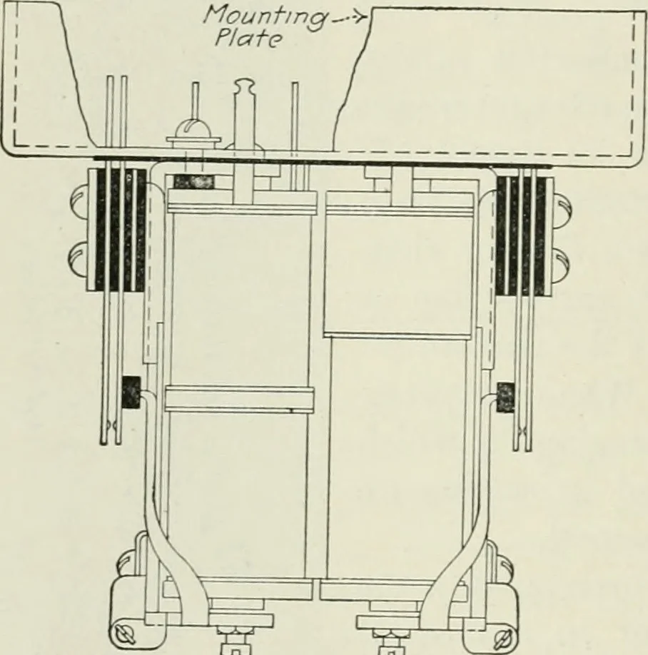 An illustration from Automatic telephony; a comprehensive treatise on automatic and semi-automatic systems, 1921, leaf 71
