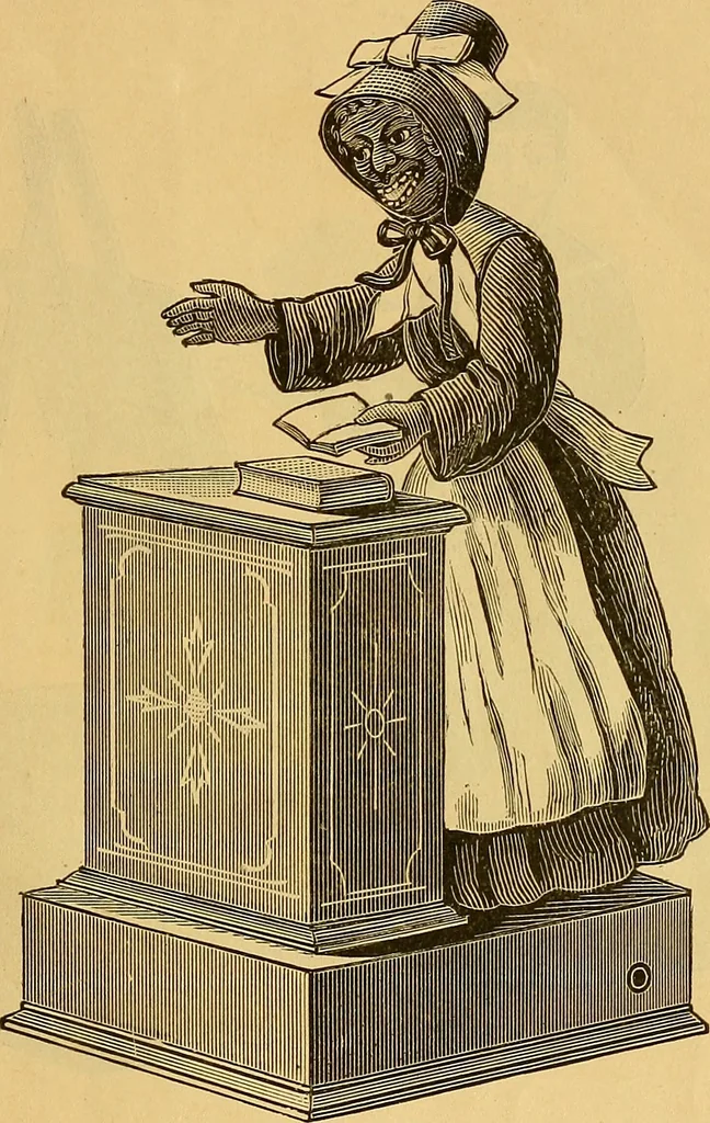 An illustration from The Automatic toy works, 1882, leaf 14