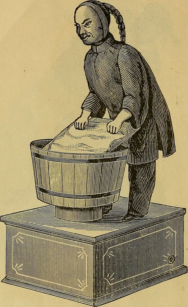 An illustration from The Automatic toy works, 1882, leaf 9