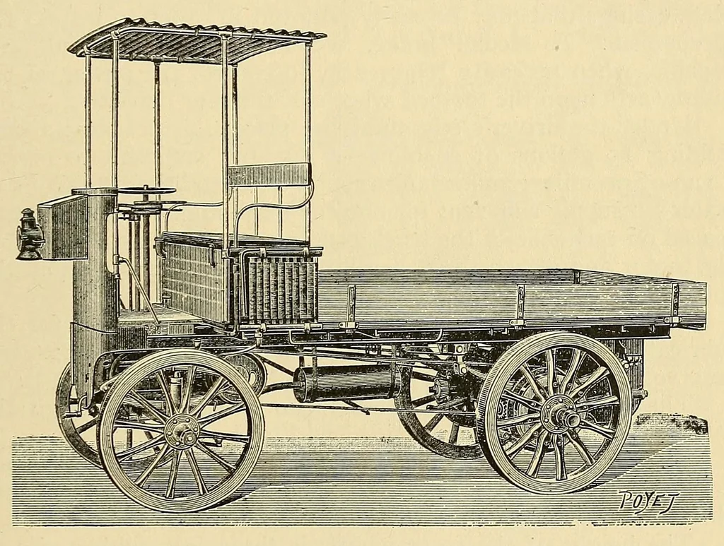 An illustration from The Automobile magazine, 1899, leaf 195