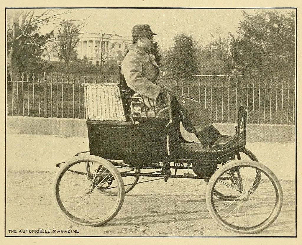 An illustration from The Automobile magazine, 1899, leaf 247