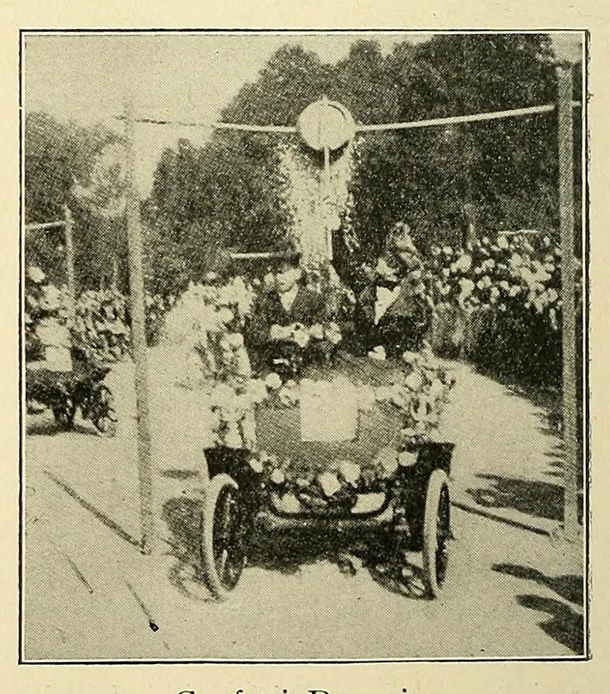 An illustration from The Automobile magazine, 1899, leaf 320