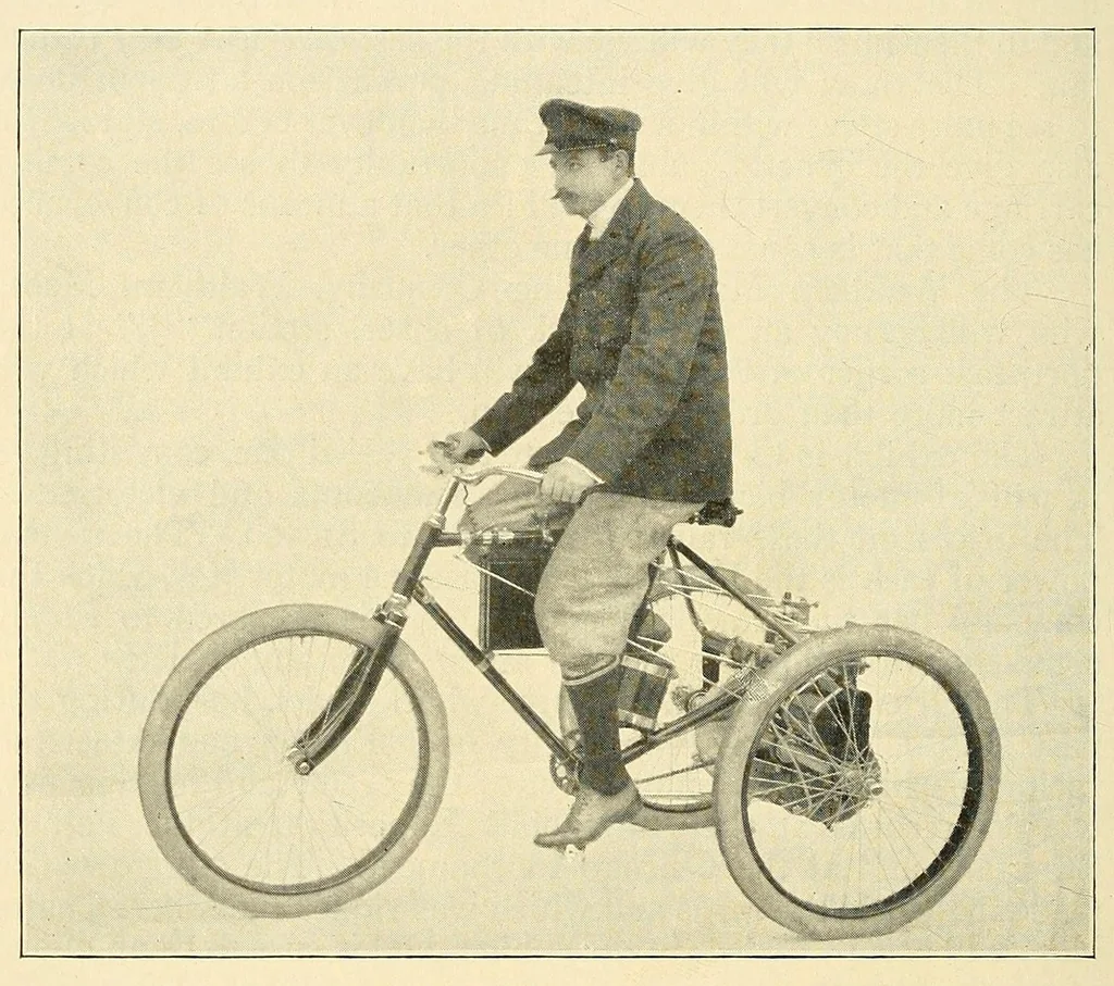 An illustration from The Automobile magazine, 1899, leaf 738