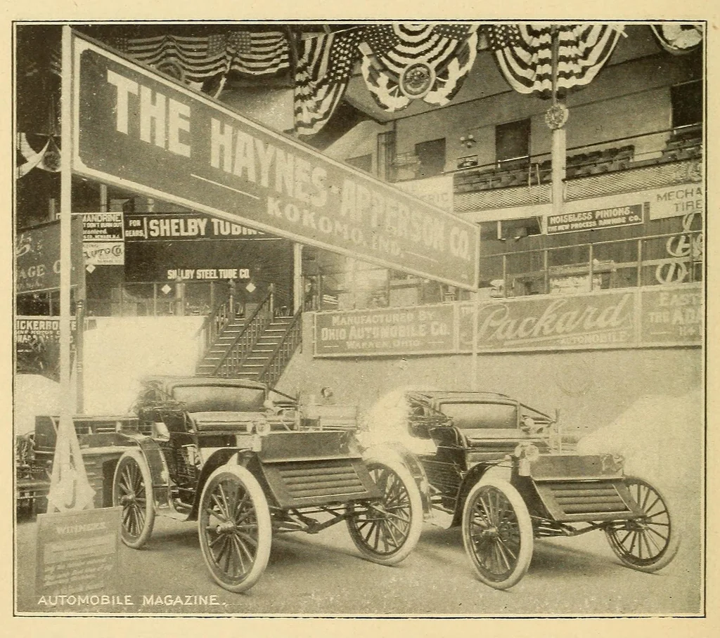 An illustration from The Automobile magazine, 1899, leaf 1098