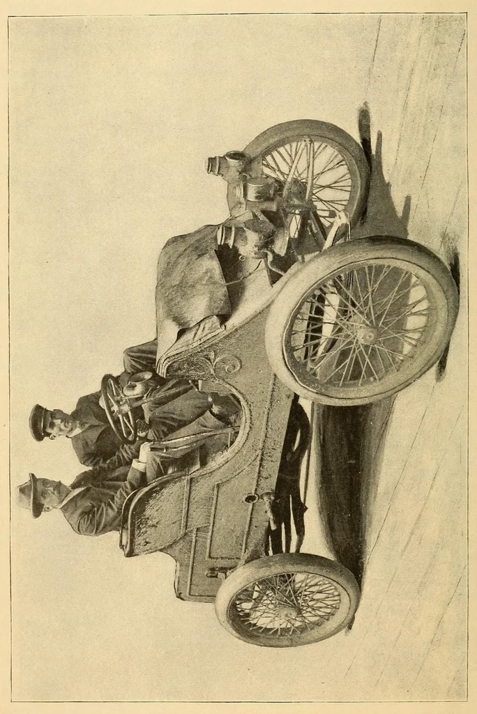 An illustration from The Automobile magazine, 1899, leaf 142