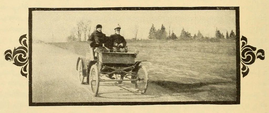 An illustration from The Automobile magazine, 1899, leaf 364