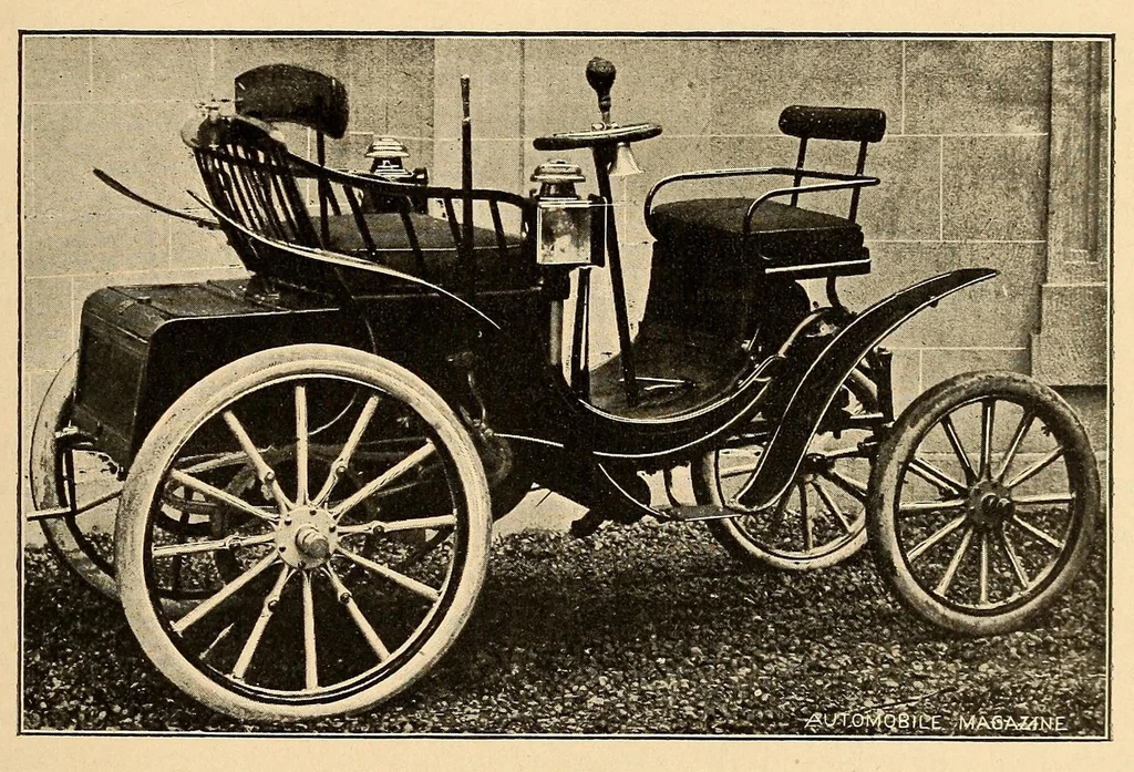 An illustration from The Automobile magazine, 1899, leaf 815