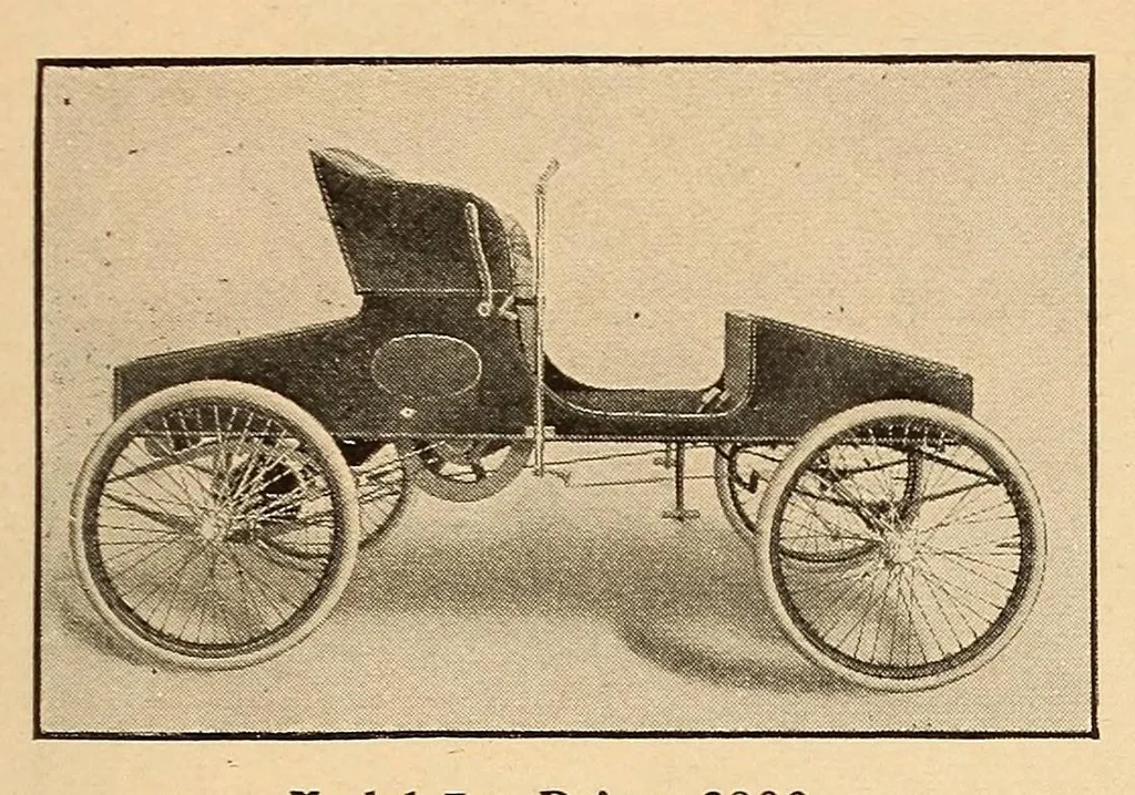 An illustration from The Automobile magazine, 1899, leaf 1135
