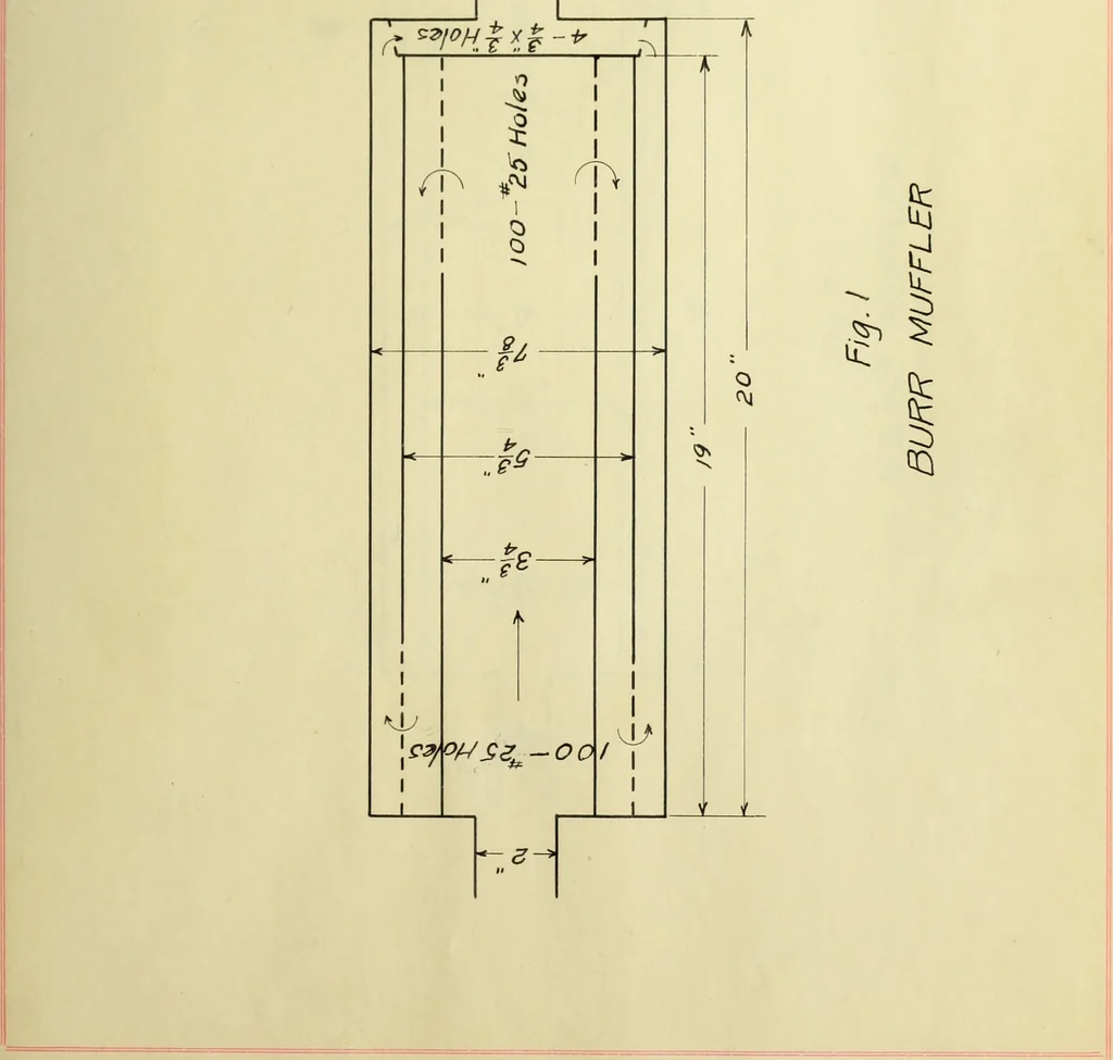 An illustration from Automobile mufflers, 1906, leaf 112