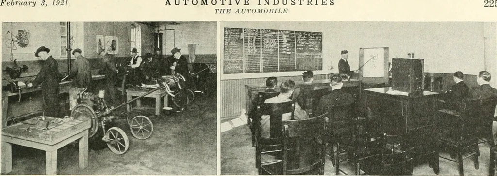 An illustration from Automotive industries, 1899, leaf 244