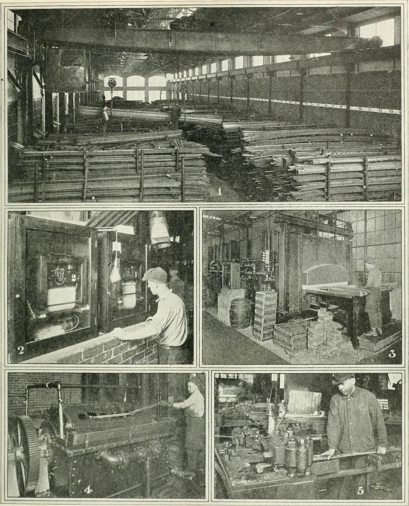 An illustration from Automotive industries, 1899, leaf 528