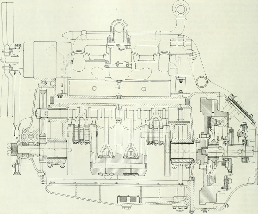An illustration from Automotive industries, 1899, leaf 665