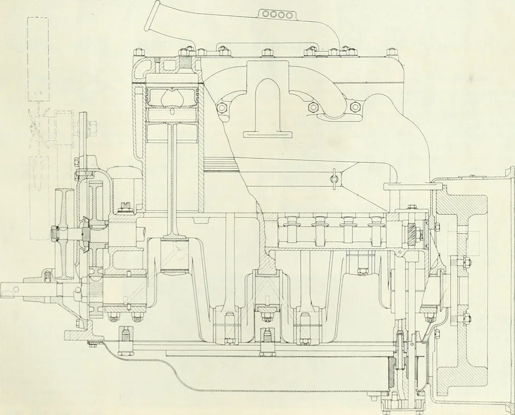 An illustration from Automotive industries, 1899, leaf 822