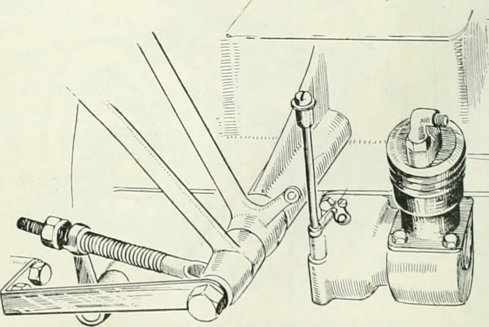 An illustration from Automotive industries, 1899, leaf 99