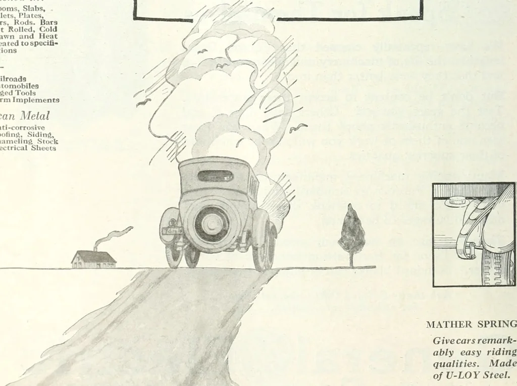 An illustration from Automotive industries, 1899, leaf 1349