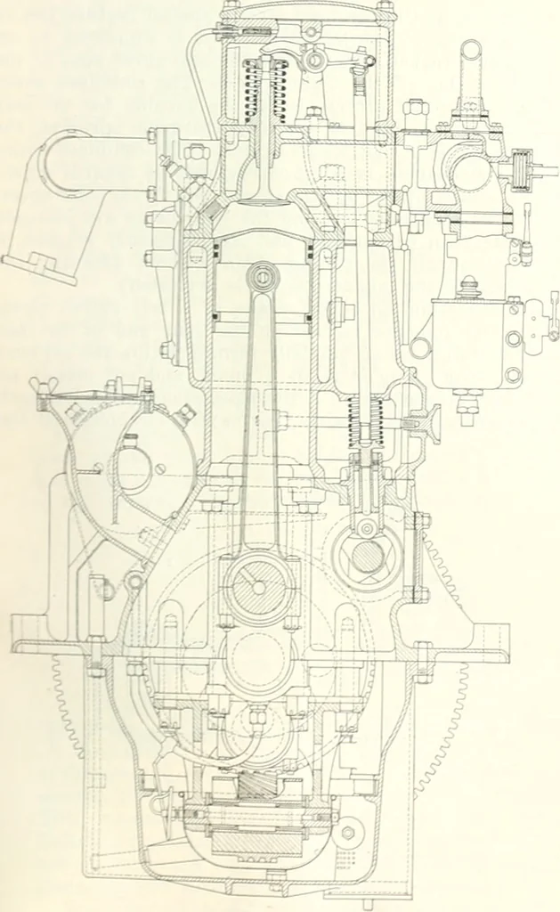 An illustration from Automotive industries, 1899, leaf 474