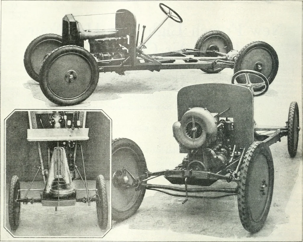 An illustration from Automotive industries, 1899, leaf 583
