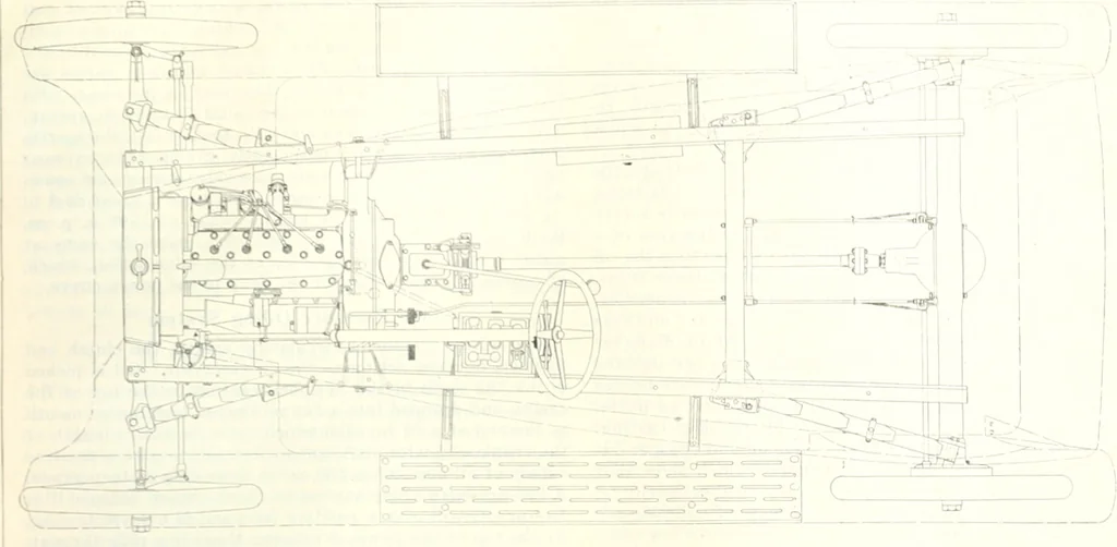 An illustration from Automotive industries, 1899, leaf 672