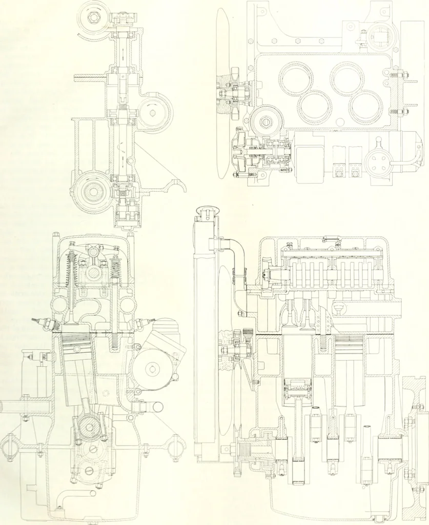 An illustration from Automotive industries, 1899, leaf 722