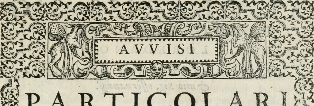 An illustration from Auuisi particolari della felice, et gloriosa incoronatione di Henrico III. Re di Francia, & IIII. di Polonia : fatta nella città di Reins, & del maritaggio di Sua Maestà Christianissmia, con la figliuola del marchese di Vaidament di casa di Lorena, 1575, leaf 6