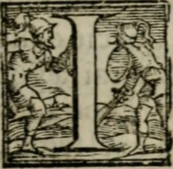 An illustration from Avertimenti et essamini intorno a quelle cose che richiede a vn bombardiero : cosi circa all'artegliaria, come anco a fuochi arteficiati, 1567, leaf 50
