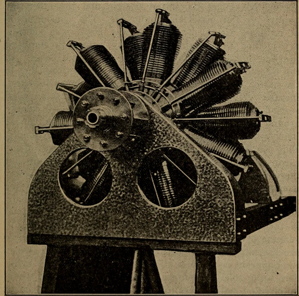 An illustration from Aviation engines; design--construction--operation and repair;, 1919, leaf 106