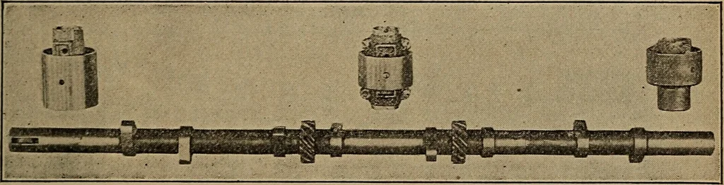 An illustration from Aviation engines; design--construction--operation and repair;, 1919, leaf 312