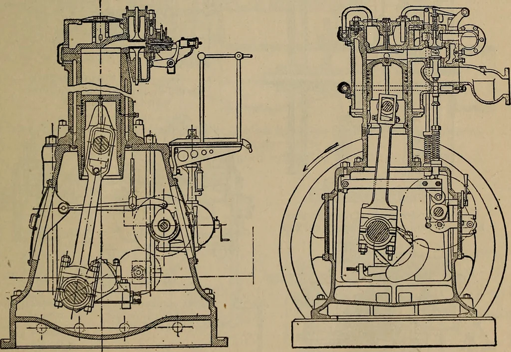 An illustration from Aviation engines; design--construction--operation and repair;, 1919, leaf 32