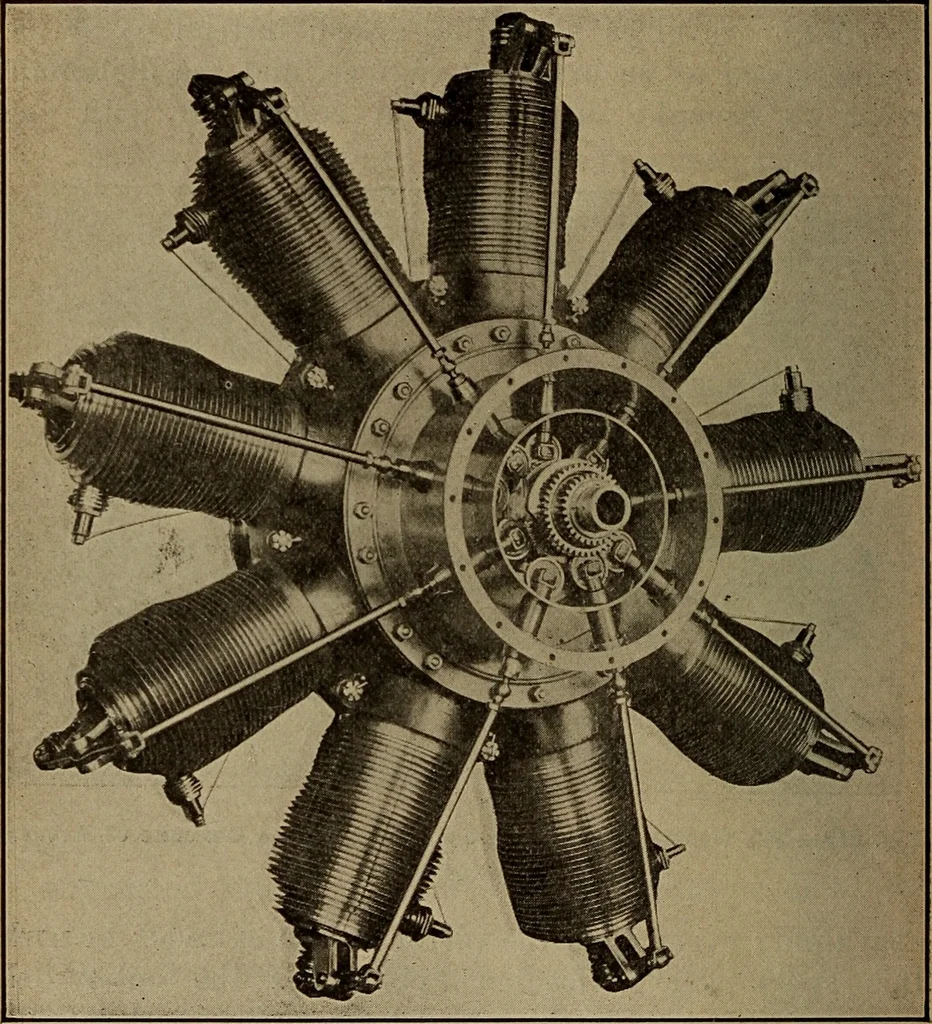 An illustration from Aviation engines; design--construction--operation and repair;, 1919, leaf 491