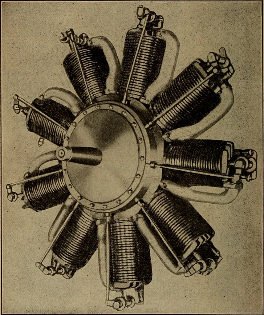An illustration from Aviation engines; design--construction--operation and repair;, 1919, leaf 495