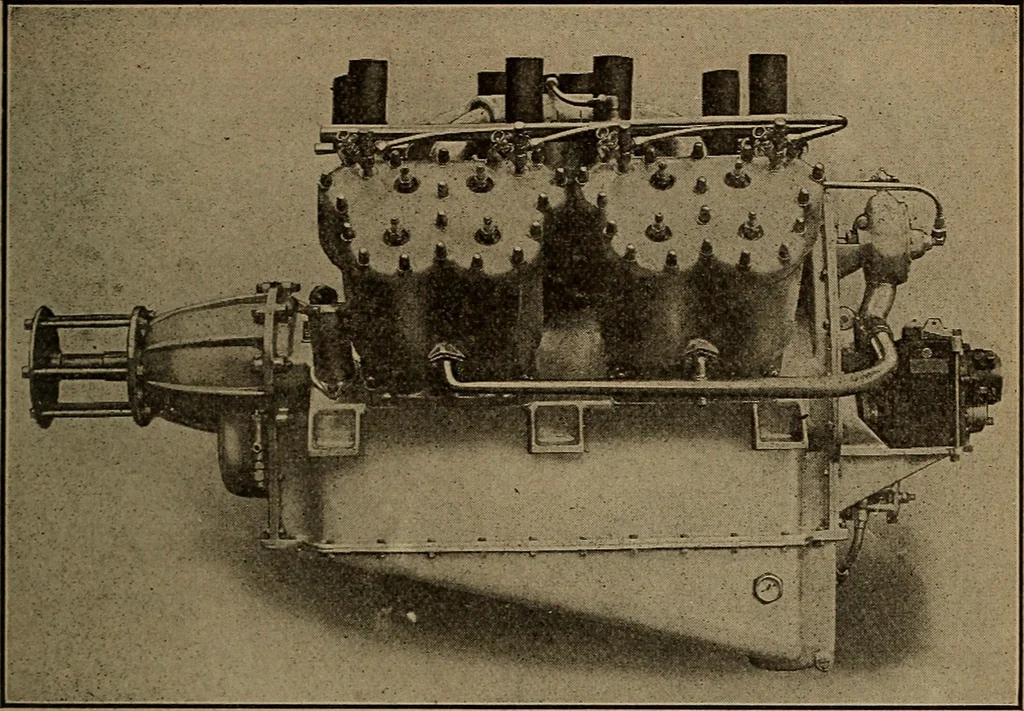An illustration from Aviation engines; design--construction--operation and repair;, 1919, leaf 524