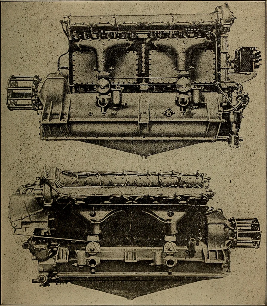 An illustration from Aviation engines; design--construction--operation and repair;, 1919, leaf 558