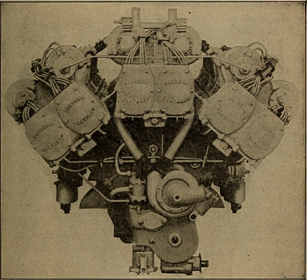 An illustration from Aviation engines; design--construction--operation and repair;, 1919, leaf 560
