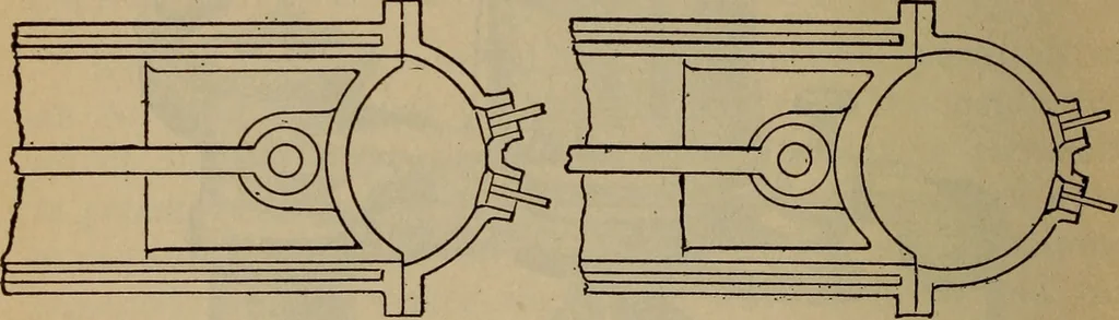 An illustration from Aviation engines; design--construction--operation and repair;, 1919, leaf 75