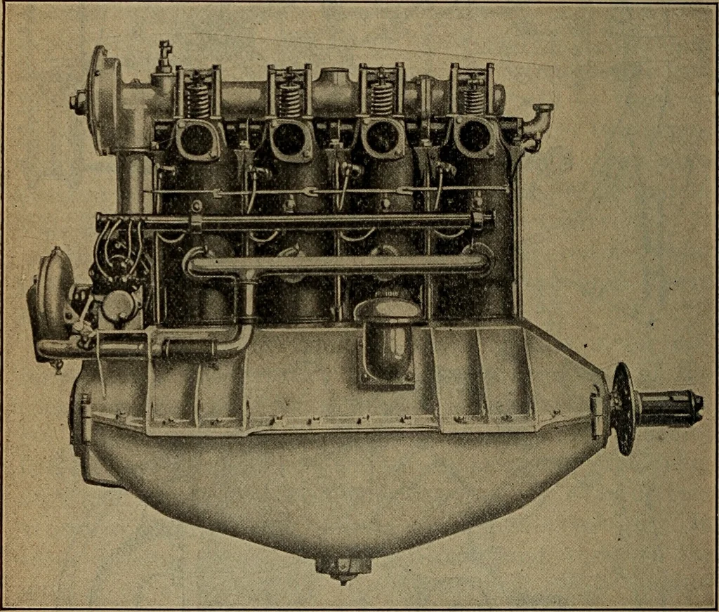 An illustration from Aviation engines; design--construction--operation and repair;, 1919, leaf 99